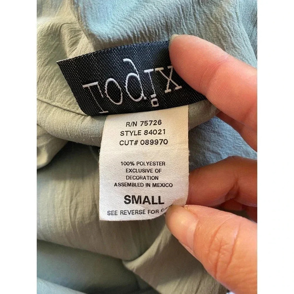 Vintage Logix Floral Embroidered Women Jacket Oversized S - Picture 6 of 7